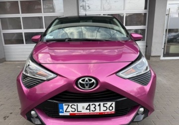 Toyota Aygo II Hatchback 3d Facelifting 1.0 VVT-i 72KM 2019 Toyota Aygo salon Polska ,Kamera cofania Benzyna 72KM, zdjęcie 20