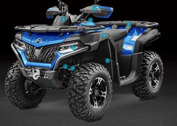 Quad CF MOTO C FORCE 625CC EPS