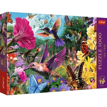 Puzzle Premium Plus Quality 1000 el. Tea Time: Ogród dla ptaków 10806