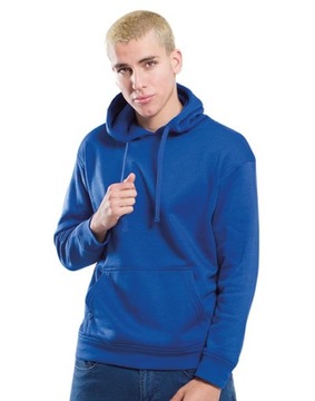 Мужская толстовка с капюшоном кенгуру JHK SWRA KNG Black Bk R.