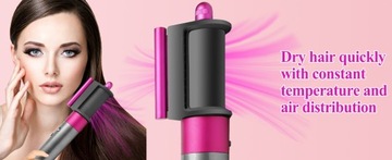 Насадка Dyson Airwrap Anti-Fly, розовая