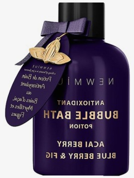 Засіб для купання з бульбашками асаї BERRY чорниця фігурка олійки ефірні детоксикація