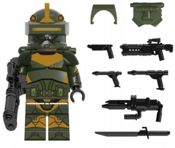 KLON 3291st FOREST COMBAT BATTALION GWIEZDNE WOJNY MINIFIGURKA STAR WARS