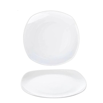 Talerz do serwowania płytki 29,5x29,5 cm Wilmax BIAŁA PORCELANA
