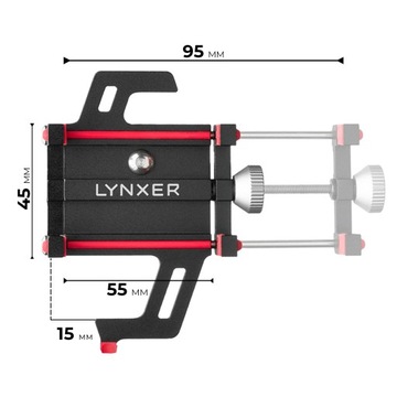 ДЕРЖАТЕЛЬ ДЛЯ ВЕЛОСИПЕДНОГО ТЕЛЕФОНА ДЛЯ РУЛЯ LYNXER