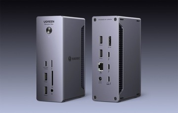 Угргггргн U710 Docking Station, 2x Thunderbolt 4, Displayport 8K 30 Гц,