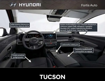 Hyundai 2025 Hyundai Tucson Hyundai Tucson 1.6 T-GDI 150KM 7DCT Smart LED Od reki, zdjęcie 19