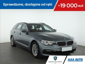 BMW Seria 5 G30-G31 Touring 530d 265KM 2018 BMW 5 530d, 261 KM, Automat, Skóra, Navi, Klima