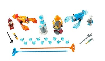 LEGO Legends of Chima: 70156 - Ogień vs Lód
