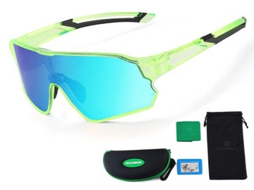 Okulary rowerowe dziecięce 8-14lat polaryzacyjne UV400 ROCKBROS SP314/6 TR
