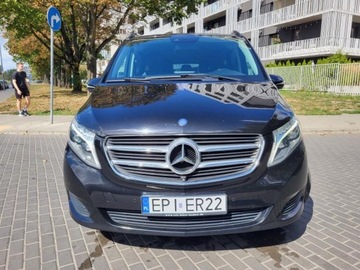 Mercedes Klasa V W447 Ekstra Długi 250 BlueTEC 190KM 2015 MERCEDES-BENZ V 250 d 2.1l diesel 190KM * Avantgarde * Bezwypadkowy * ASO, zdjęcie 1