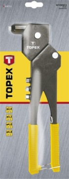 Алюминиевый заклепочный инструмент TOPEX 43E701