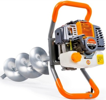 БУРА ДЛЯ ПОЧВЫ RITCH SOIL POWERMAT БЕНЗИНОВЫЙ Шнек 3 БУРА