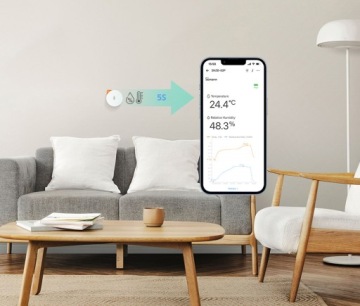 Датчик температуры и влажности Zigbee Датчик OTA Датчик SONOFF SNZB-02P