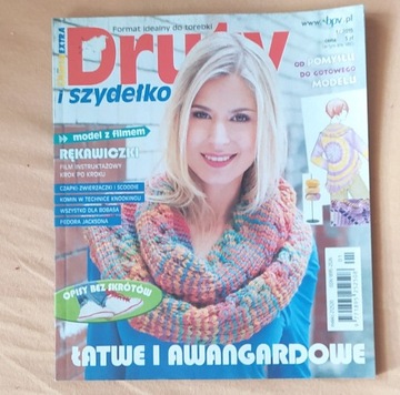 Czasopismo Druty i szydełko nr 1/2015