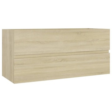 Szafka pod umywalkę dąb sonoma 100x38,5x45 cm