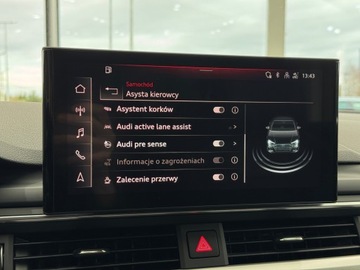 Audi A4 B9 Limousine Facelifting 2.0 45 TFSI 245KM 2020 Audi A4 Limousine S Tronic Advanced / ACC / Ambien, zdjęcie 35