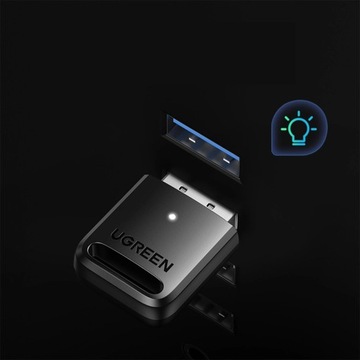 Adapter nadajnik do komputera, USB-A - Bluetooth 5.0, mały smukły, Ugreen