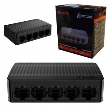 Switch Tenda SG105M 10/100/1000MBps 5-portów 1GbE