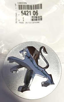 Zaślepka kapsel alufelgi Apollo Peugeot 60mm orgin