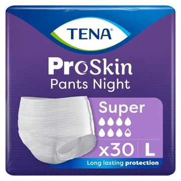 TENA PANTS PROSKIN SUPER NIGHT M '10 OTC