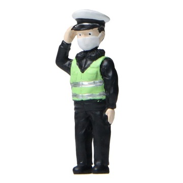 Maleńkie miniaturowe figurki ludzi Lalka ręcznie malowana