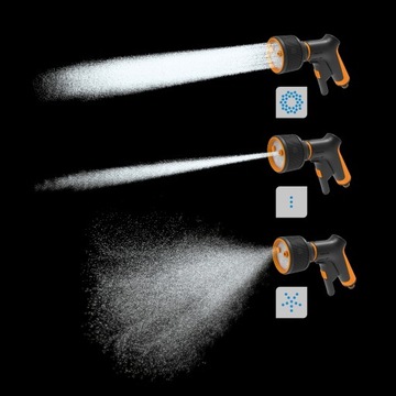 Пистолет-распылитель FISKARS Comfort, 3 функции, передний 1065483