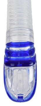 Сухая трубка SEAC VORTEX DRY с клапаном синего цвета.