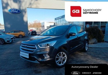 Ford Kuga II SUV Facelifting 1.5 EcoBoost 182KM 2018 Ford Kuga 1.5 182KM 4x4 Automat Titanium SalonPL SerwisASO Iwl. Gwarancja