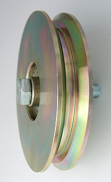KUREK rolka jezdna na teownik fi 117x22 mm