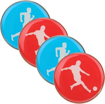 НАБОР СУДЬИ ДЛЯ СУДЬИ, 4 ЖЕТОНА КАППС, ВЫБОР СТОРОНЫ НА ПОЛУ, 2 ЦВЕТА