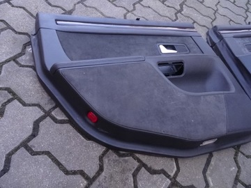 AUDI A8 D2 ОБИВКА, БОКОВИНЫ ДВЕРЕЙ, КОЖАНЫЕ РОЛЬСТАВНИ