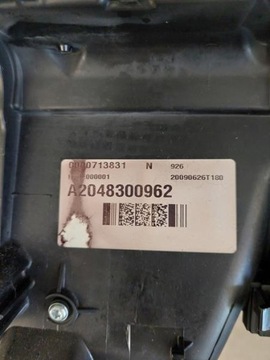 MERCEDES C TŘÍDA W204 RADIÁTOR KOMPLETNÍ A2048300962