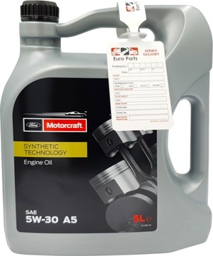 FORD FORMULA F 5W30 5L ACEA A5B5 МОТОРНОЕ МАСЛО