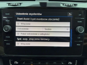 Volkswagen Golf VII Hatchback 3d Facelifting 1.5 TSI BMT 130KM 2019 Volkswagen Golf 1.5 TSI 130KM Manual Serwis ASO Ambiente 1.5 Benzyna, zdjęcie 23