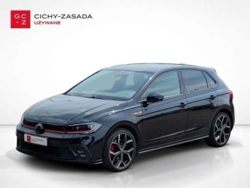Volkswagen Polo VI GTI Facelifting 2.0 TSI 207KM 2023 Volkswagen Polo GTI serwis ASO 2.0TSI 206KM bezwyp. pakiety MatrixLED Virt