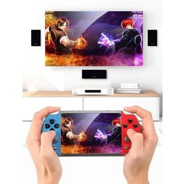 KONSOLA PRZENOŚNA DO GIER 1000 GIER RETRO 8GB MENU PL TV