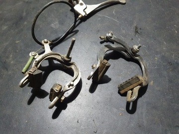 СТАРЫЕ ВИНТАЖНЫЕ ЗАЖИМЫ ДЛЯ РУЧОК ВЕЛОСИПЕДНЫХ ВЕЛОСИПЕДОВ