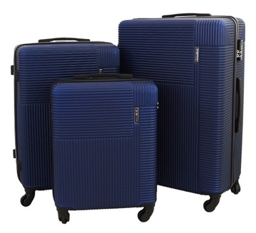 НАБОР ЧЕМОДАНОВ 3в1 ДОРОЖНЫЙ ЧЕМОДАН НА КОЛЕСАХ GRAVITT 8052