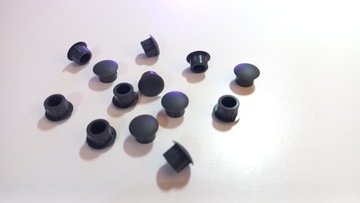 Zaślepki montażowe do otworu fi10mm, do okien PVC i ALU, antracyt 100 szt.