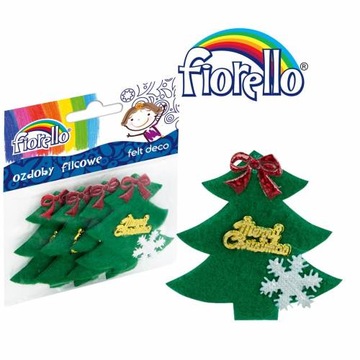 Ozdoby filcowe choinka Fiorello