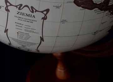 Akcesoria Do NAUKI Dla Ucznia Pomoc DYDAKTYCZNA Globus antyczny Świecący