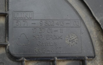 BMW I3 I3S PODBĚH PRAVÉ PŘEDNÍ ORIG.