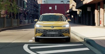 Volkswagen T-Roc I SUV Facelifting 1.5 TSI ACT 150KM 2025 Volkswagen T-Roc LIFE, Pakiet Zimowy, zolty, dostepny od reki 1.5, zdjęcie 1