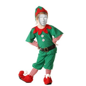 Zestaw ubrań kostiumowych bożonarodzeniowego elfa Rekwizyty fotograficzne