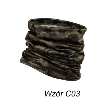 Komin na twarz termoactiv maska ochronna Bieganie