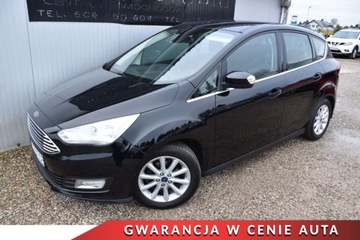 Ford C-MAX II Grand C-MAX Facelifting 1.5 TDCi 120KM 2015 Ford C-MAX Modelowo-2016Duza-Nawigacja Klimatronic Tempomat Komputer, zdjęcie 31