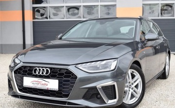 Audi A4 B9 Avant Facelifting 2.0 35 TDI 163KM 2019 Audi A4 Avant 2.0 TDI S-tronic S-Line Fuul Ledy Matrix Lopatki VAT-23 2.0, zdjęcie 4
