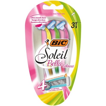 BIC Maszynka do golenia Soleil Bella Color 3 szt