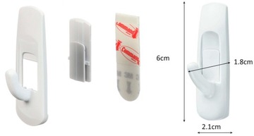 COMMAND 3M HACZYKI MAŁE 2 SZT 0,45 Kg 17002